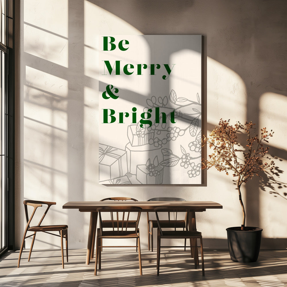 Bows and Baubles: Be Merry & Bright Christmas | Canvas