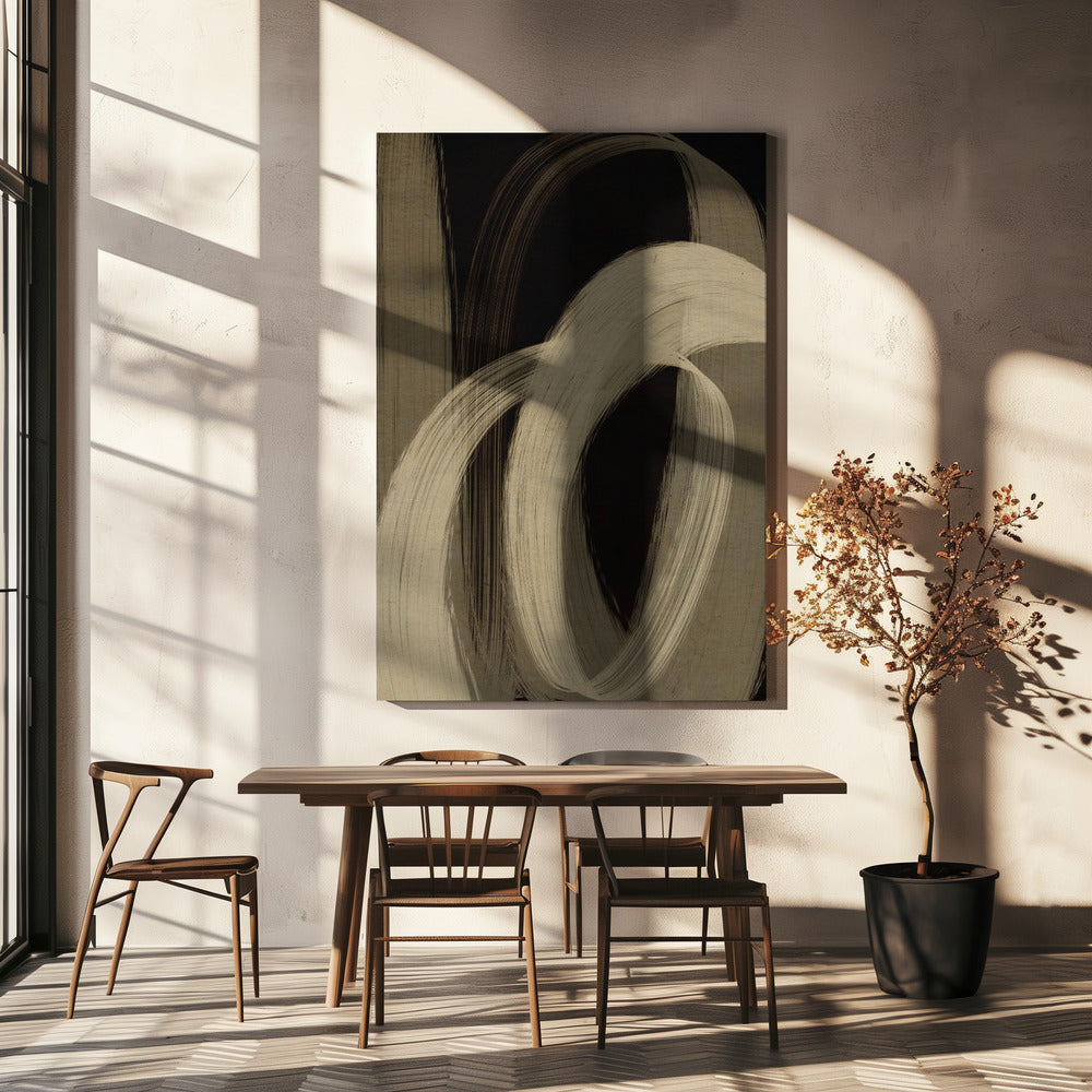 Vloeiende Streken | Canvas