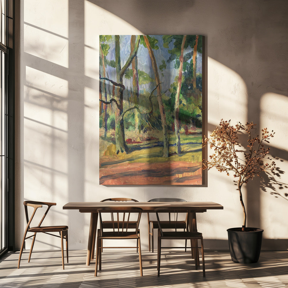 Pleinair landschap | Canvas