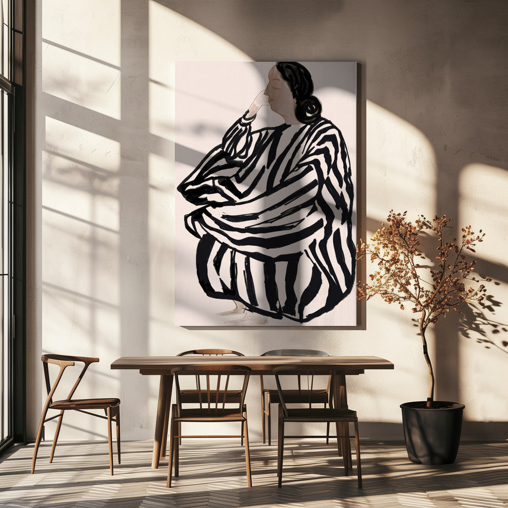 Vrouwelijk figuur 1 | Canvas
