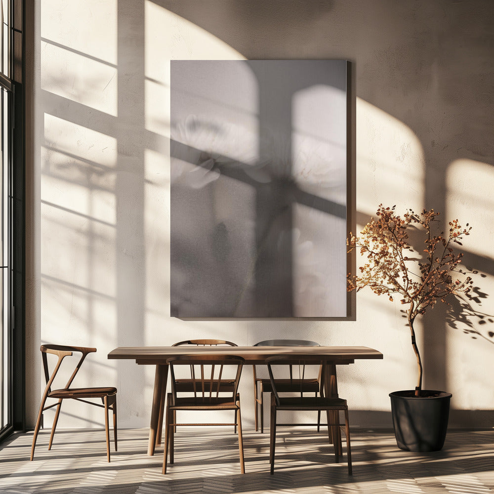 Vage bloemen 2 | Canvas