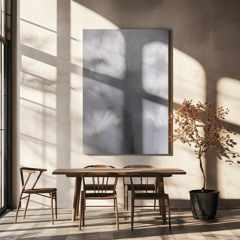 Vage bloemen 6 | Canvas