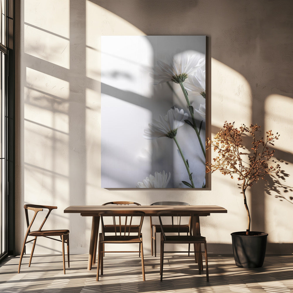 Vage bloemen 8 | Canvas