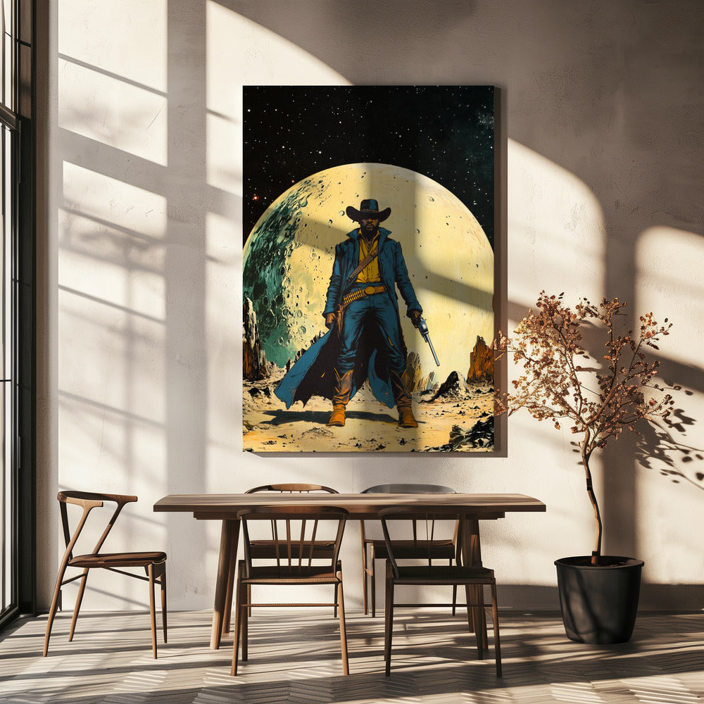 Kosmische Sheriff | Canvas