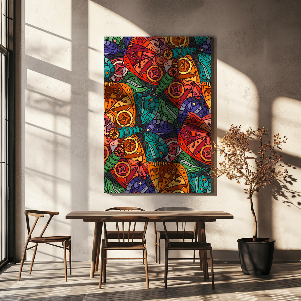 Steampunk Butterfly Art | Canvas