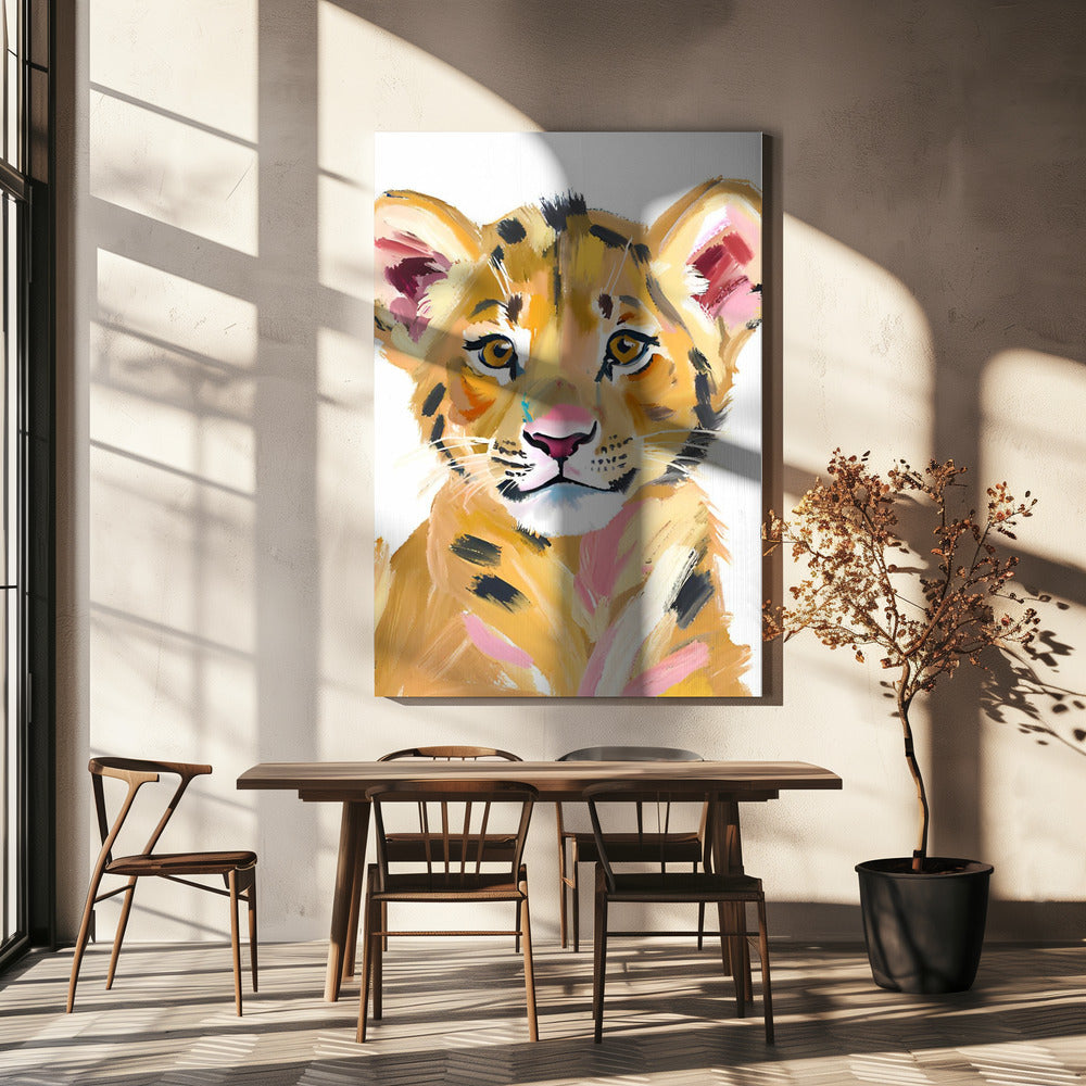 Tijgerbaby | Canvas