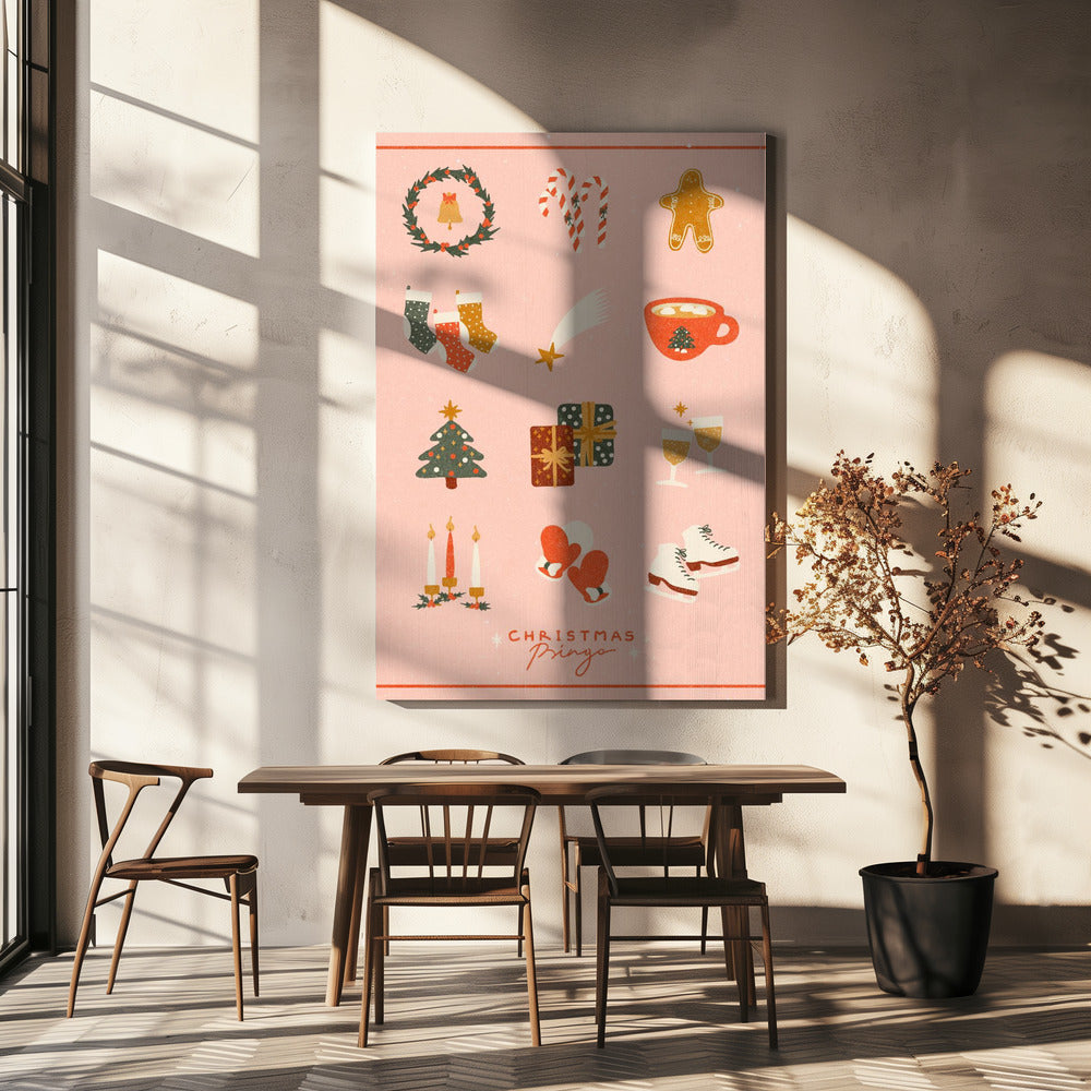 Kerstbingo | Canvas