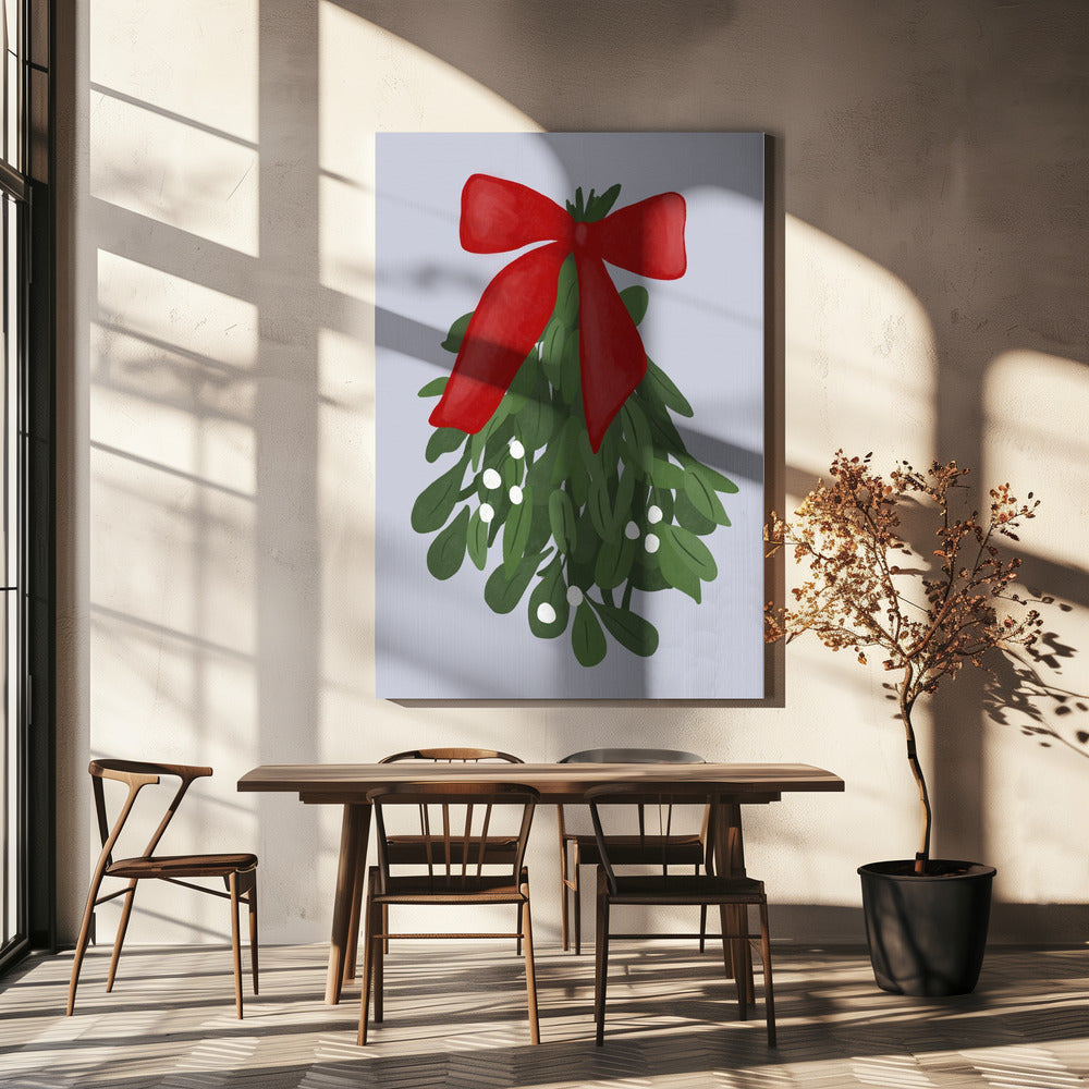 Feestelijke maretakbedel | Canvas