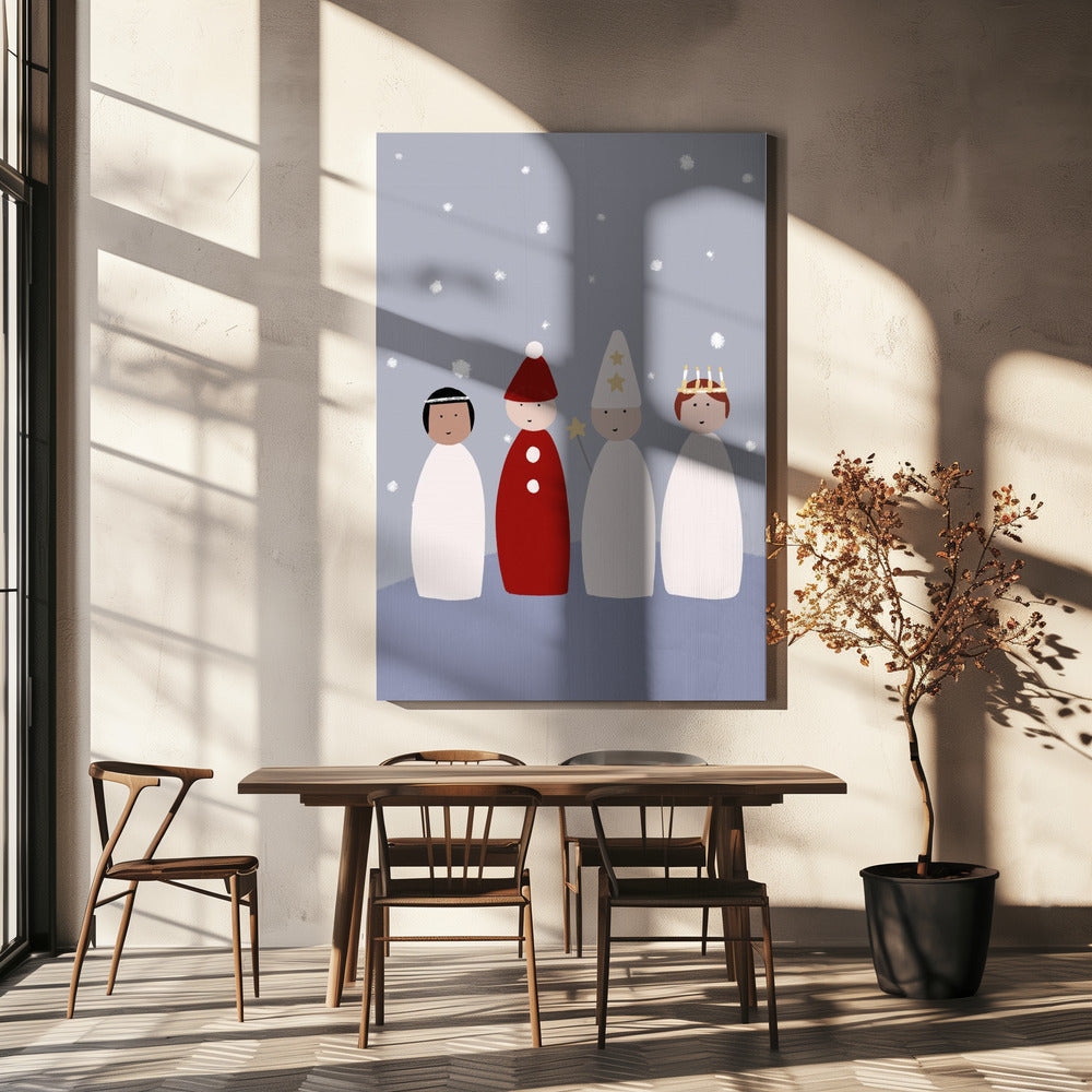 Feestelijk Kwartet | Canvas