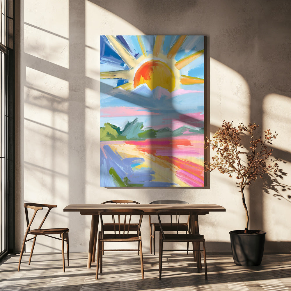 Sonnenaufgang | Canvas