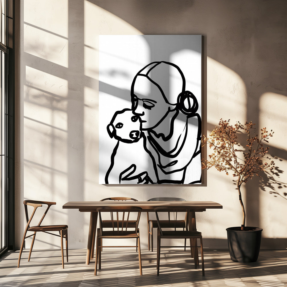 Dogs love | Canvas
