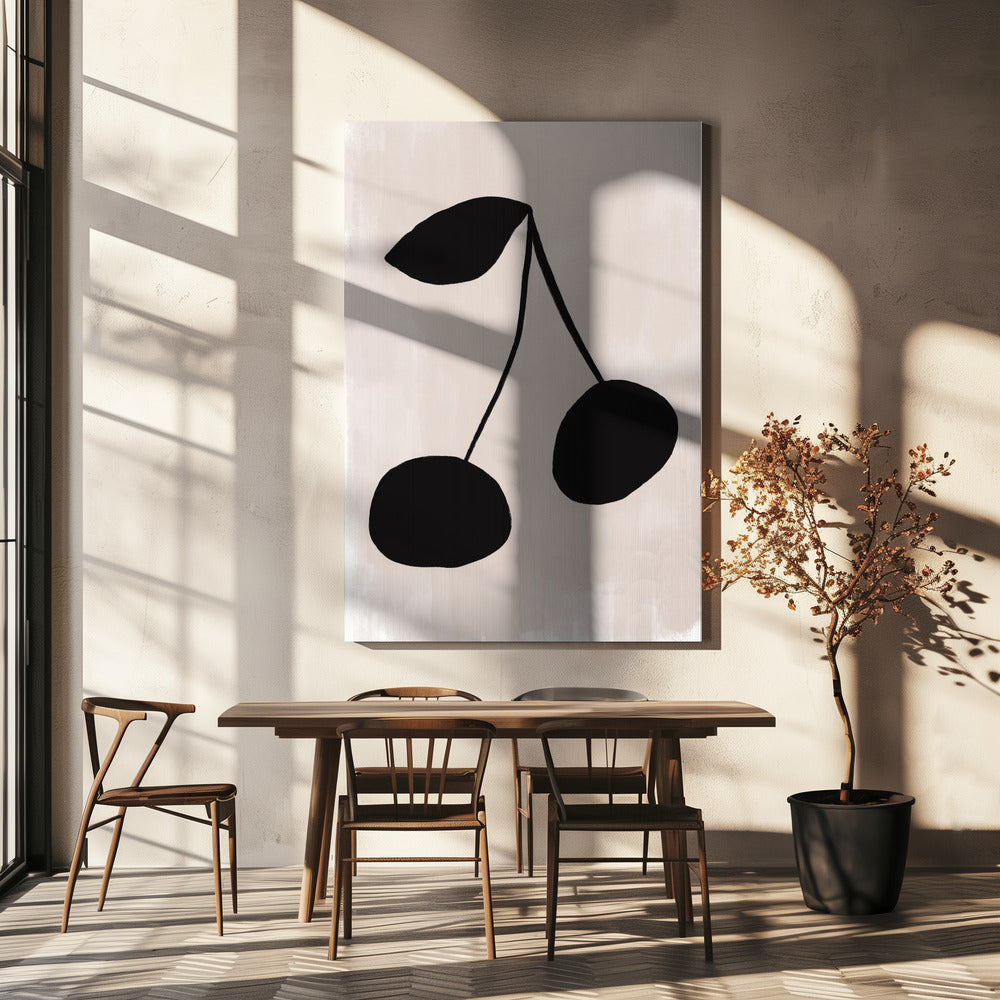 Zwarte kers | Canvas