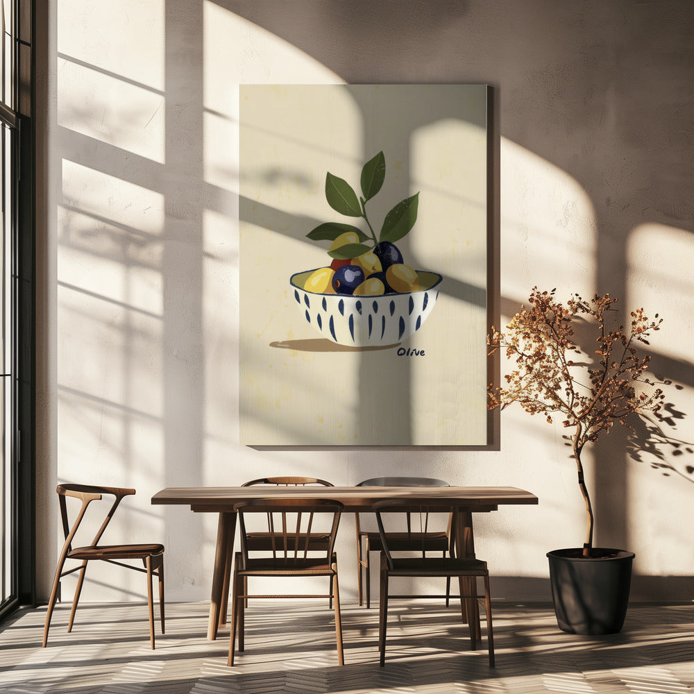 Kom olijven | Canvas