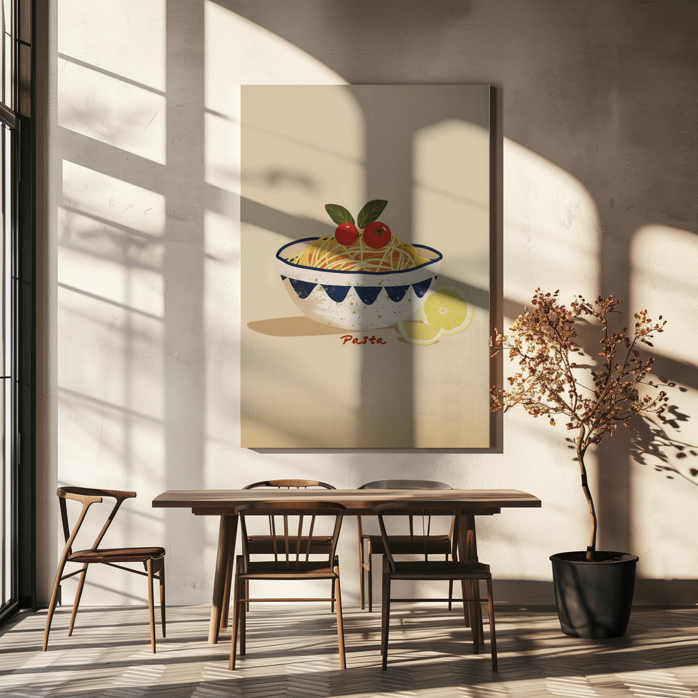 Spaghetti Delight | Canvas