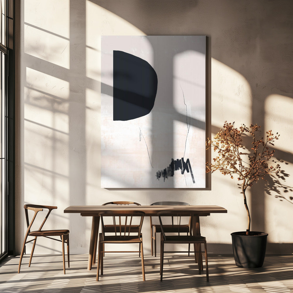 Fluisterende vormen | Canvas