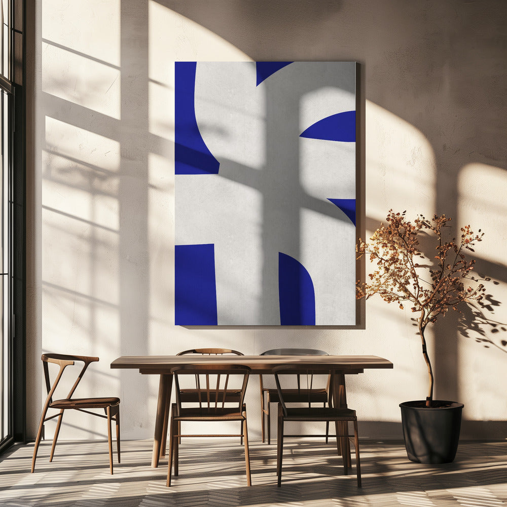 Golvende bochten 7 | Canvas