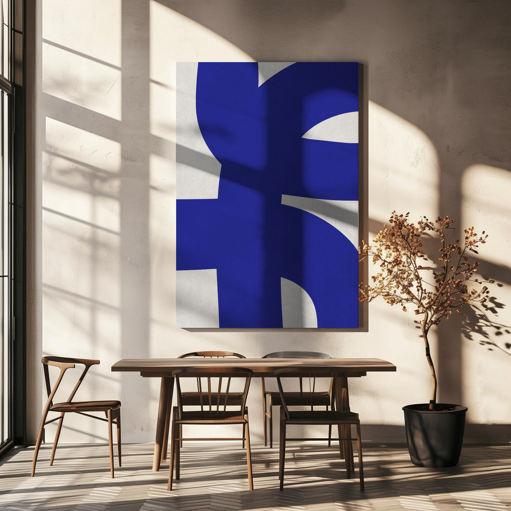Golvende bochten 5 | Canvas