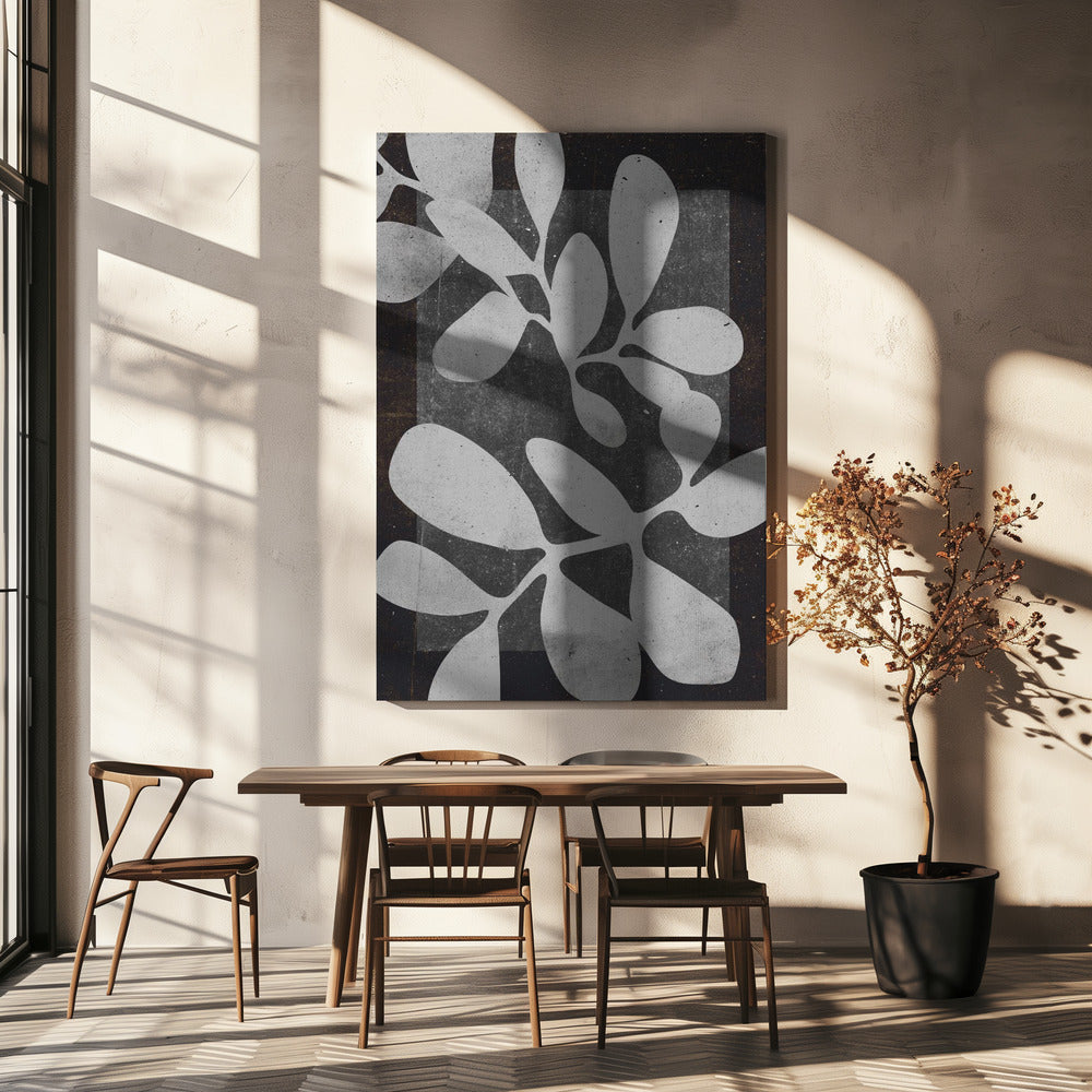 Vormen in contrast | Canvas