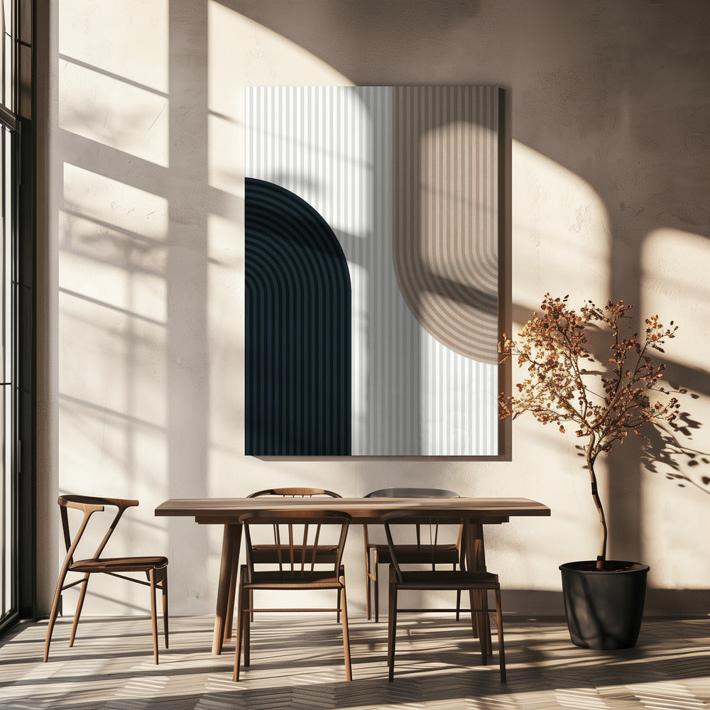 Cirkelcompositie 3 | Canvas