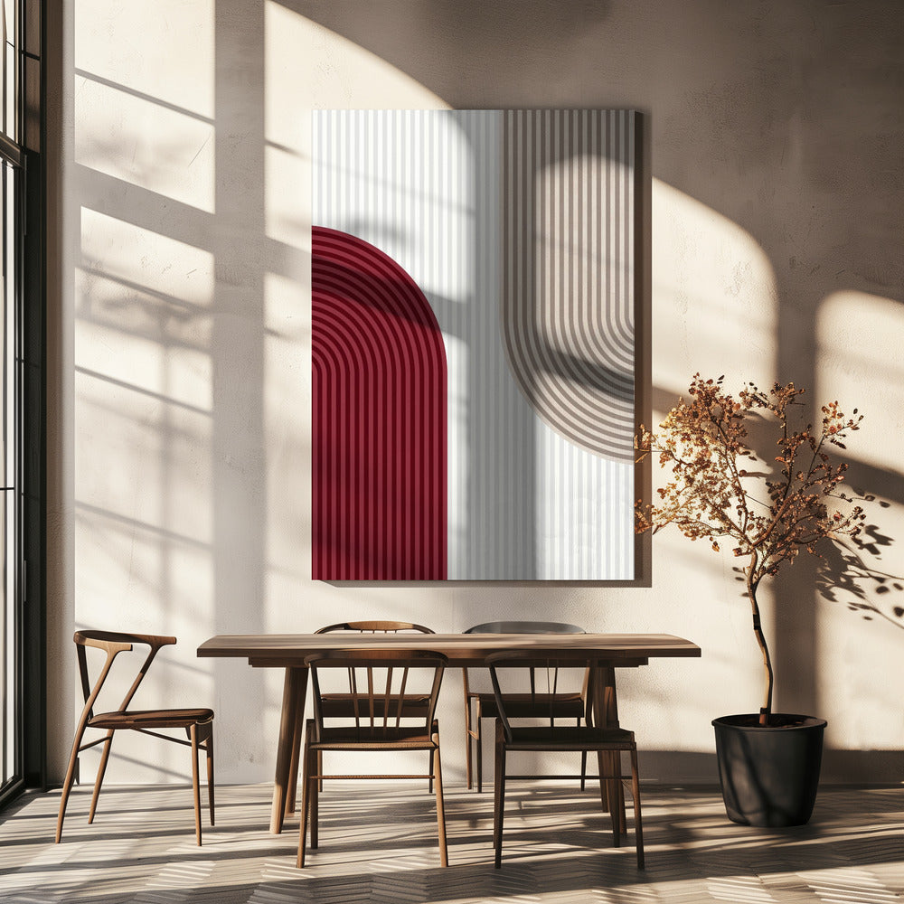 Cirkelcompositie 1 | Canvas