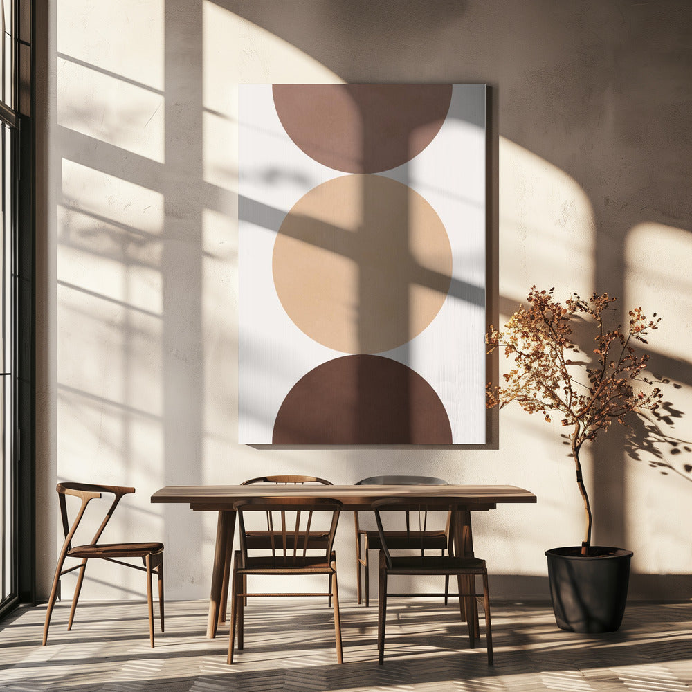 Cirkelcompositie 14 | Canvas