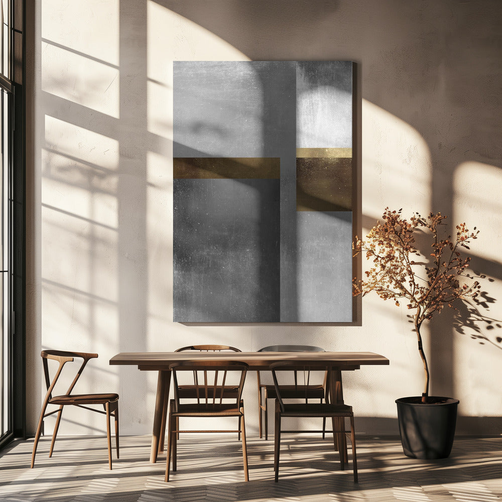 Goud- en zilvertexturen 6 | Canvas