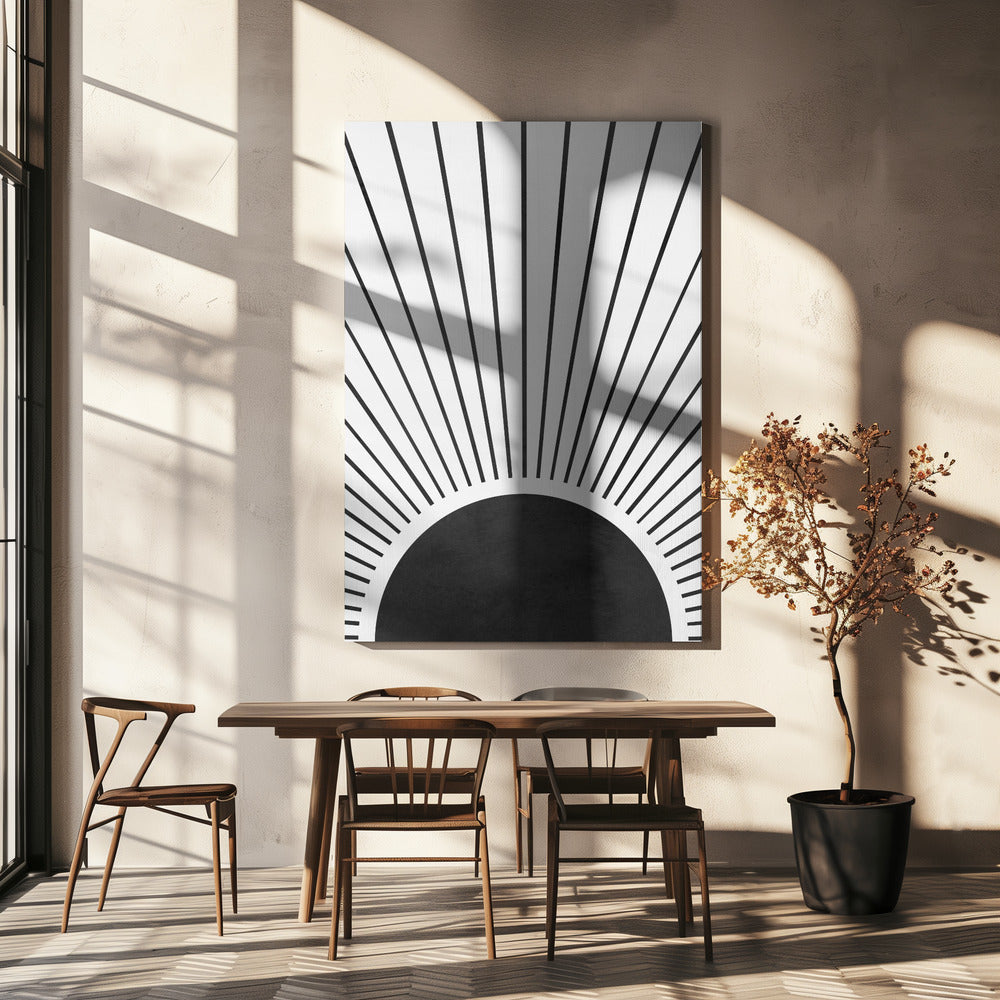 Zonnestralen | Canvas