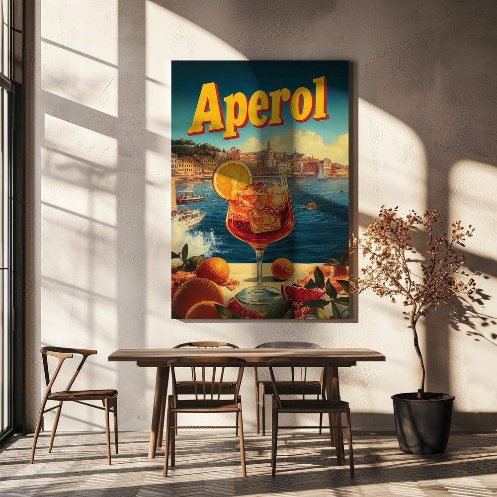 Aperol Vintage Reclame | Canvas