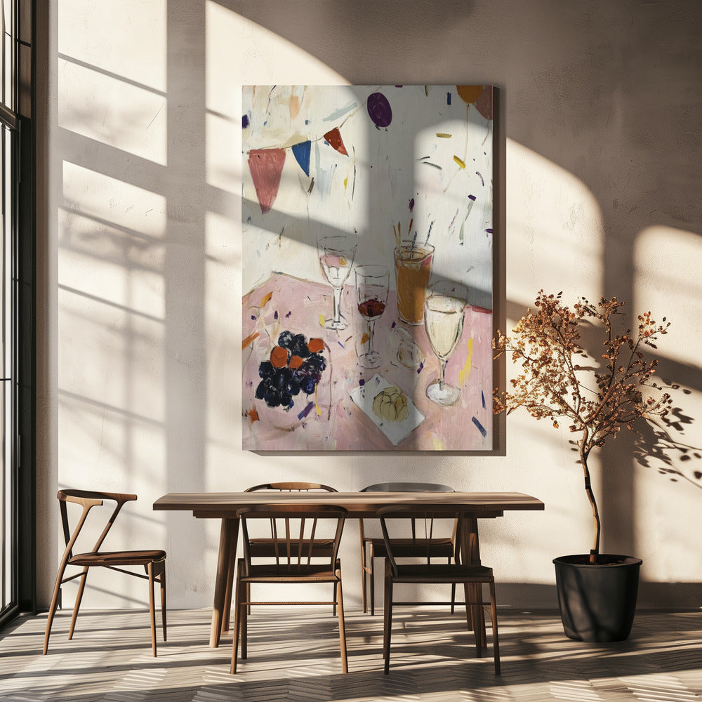 Feestelijke tafeldecoratie | Canvas
