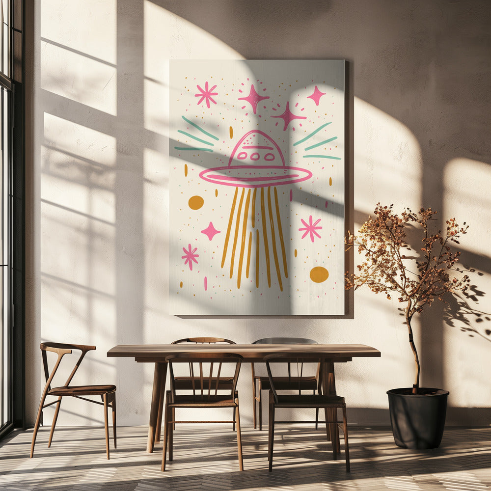 Kosmische Reis | Canvas