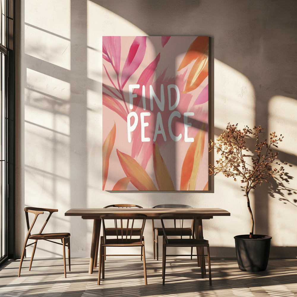 Serene bloesems | Canvas