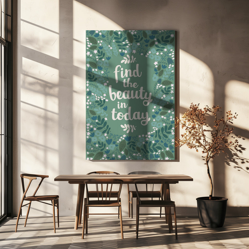 Vind de schoonheid van vandaag | Canvas