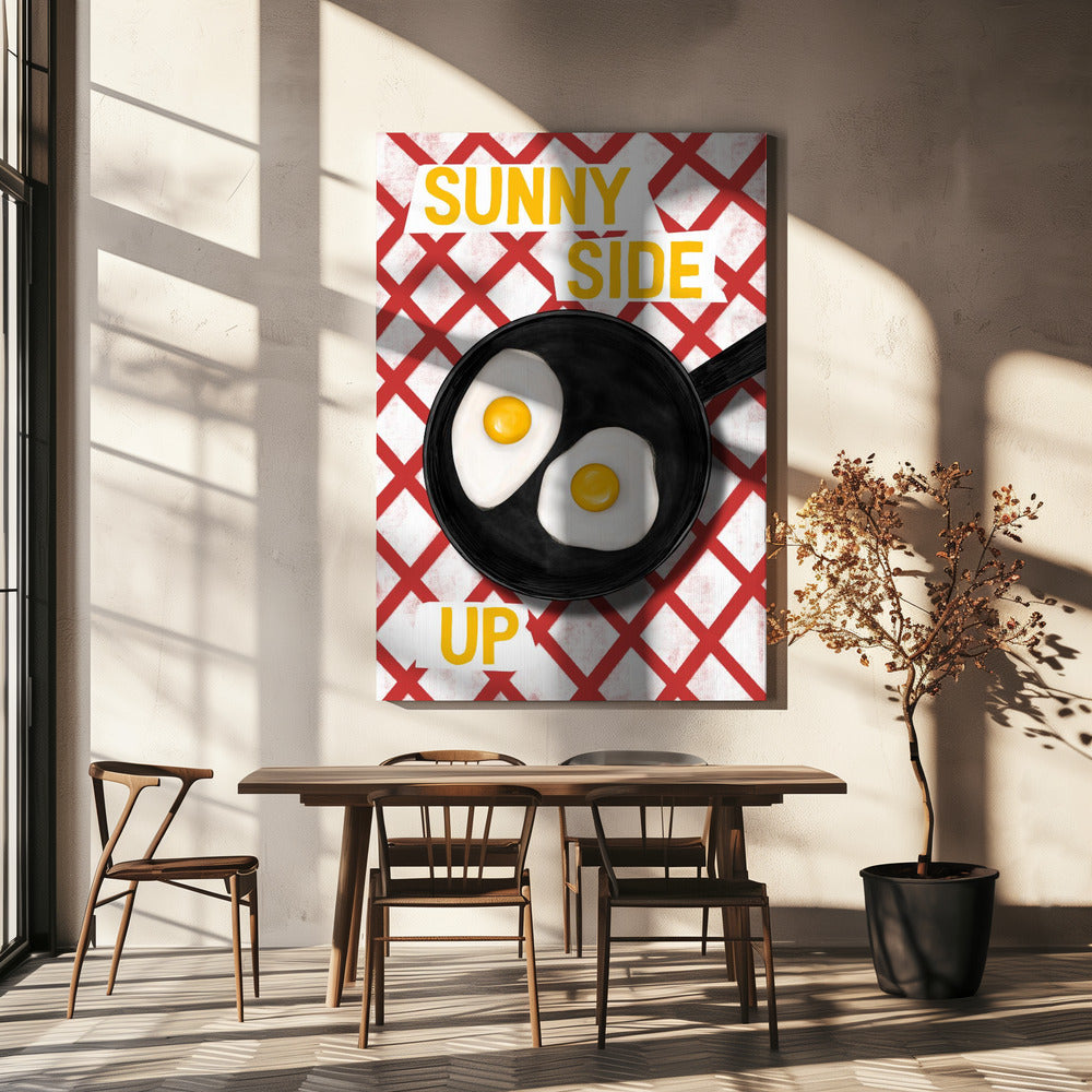 Zonnige kant omhoog | Canvas
