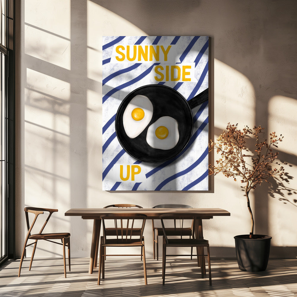 Zonnige kant omhoog | Canvas