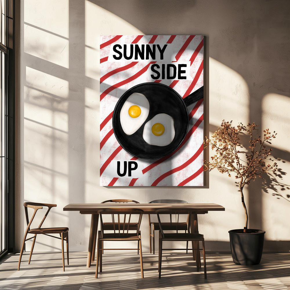 Zonnige kant omhoog | Canvas