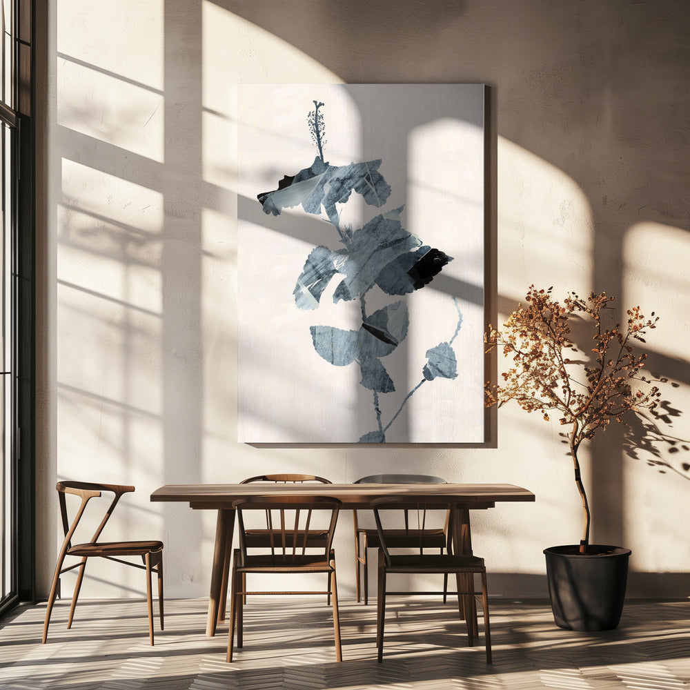 Botanisch silhouet nr. 1 print | Canvas