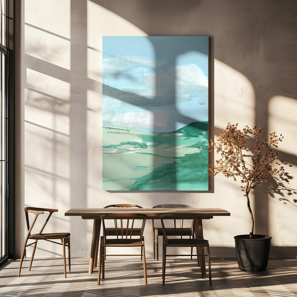 Big Sky Landschap Platteland No2 | Canvas