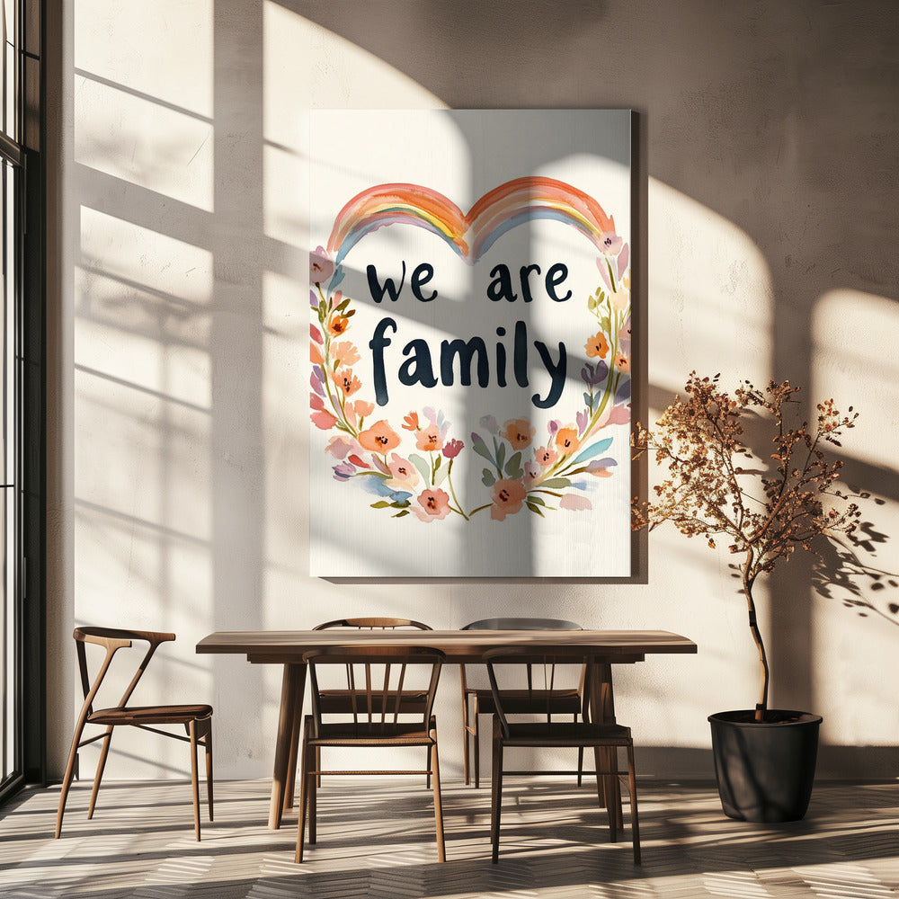 Verenigd door liefde | Canvas