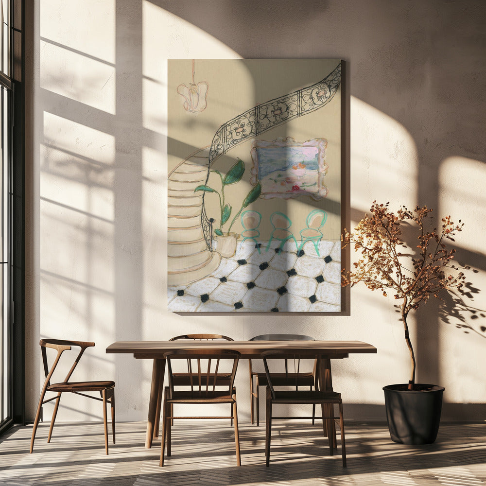 Museum Day In Paris | Canvas