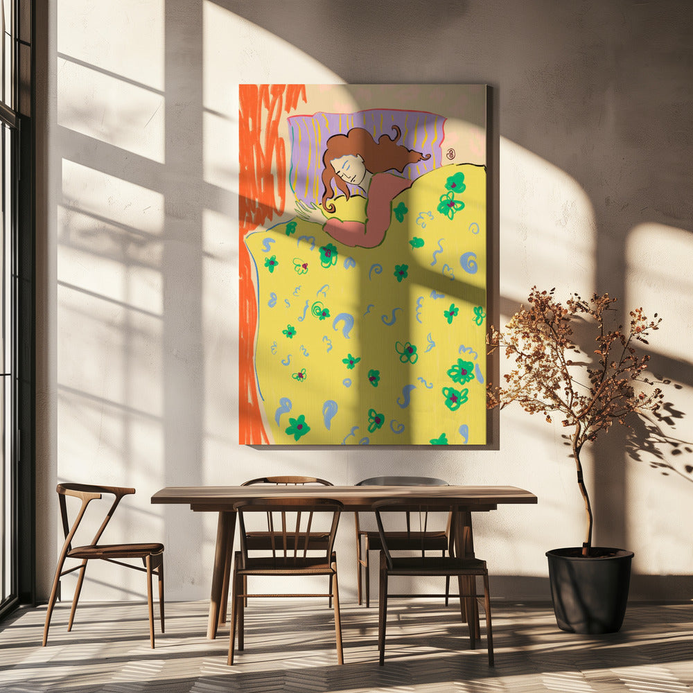 Uitslapen | Canvas