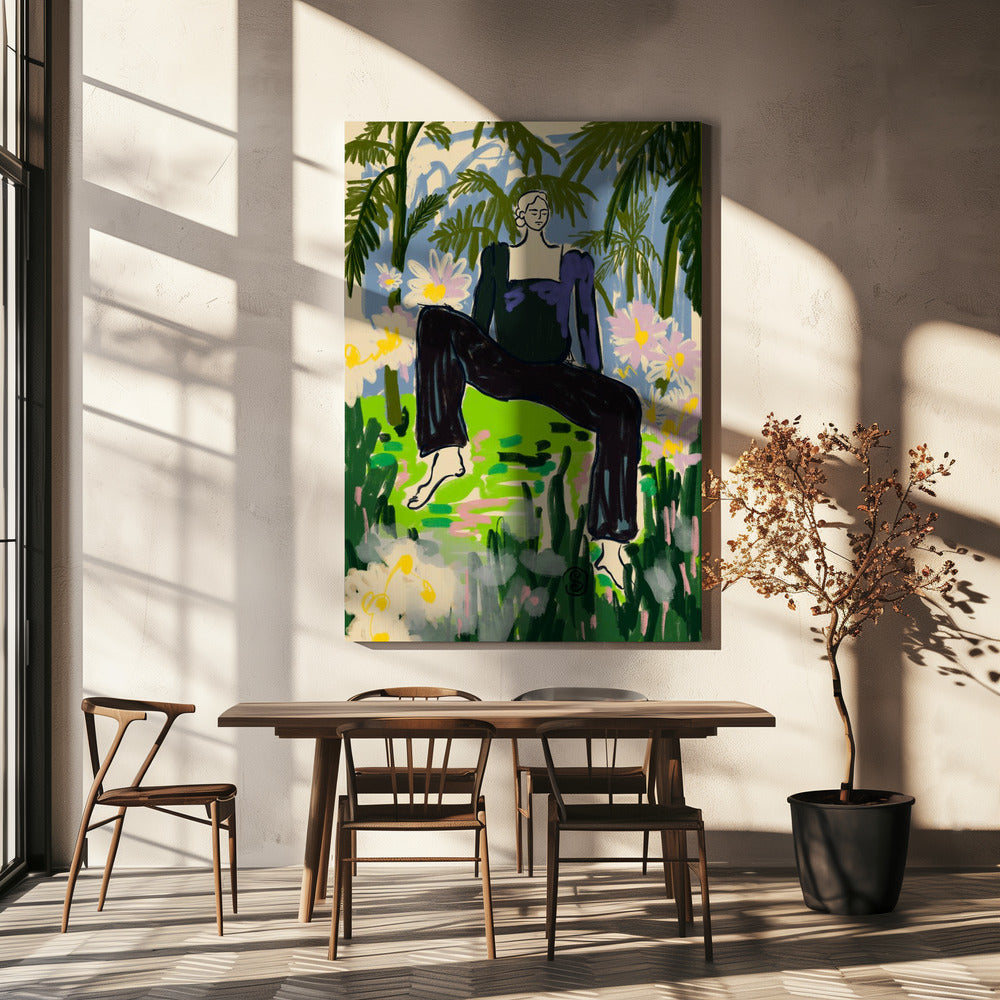 VERLOREN IN DE STILTE | Canvas
