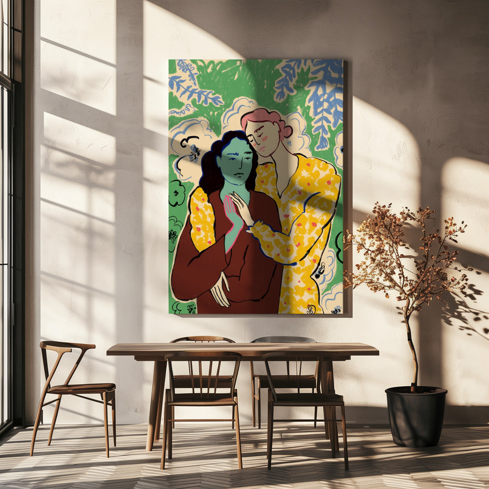 Hand in hand | Canvas