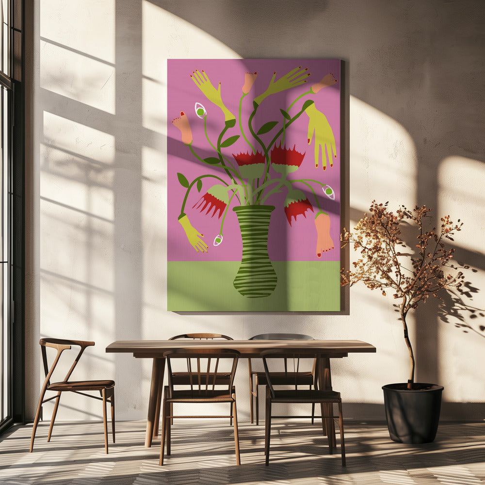 De Vreemde Vaas | Canvas