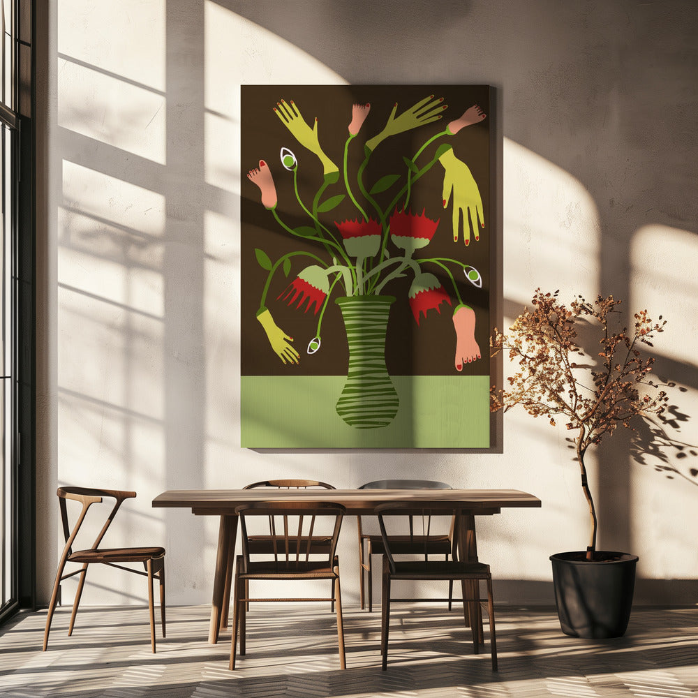 De Vreemde Vaas | Canvas