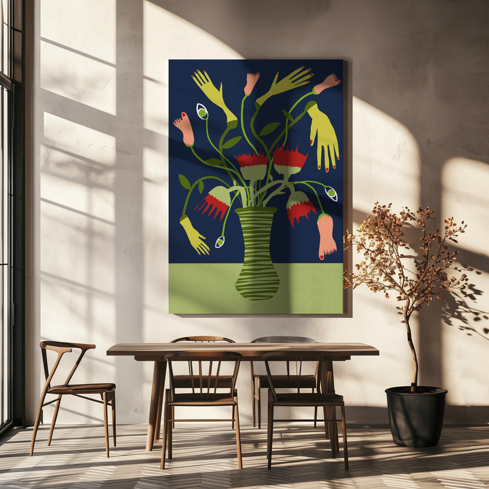 De Vreemde Vaas | Canvas
