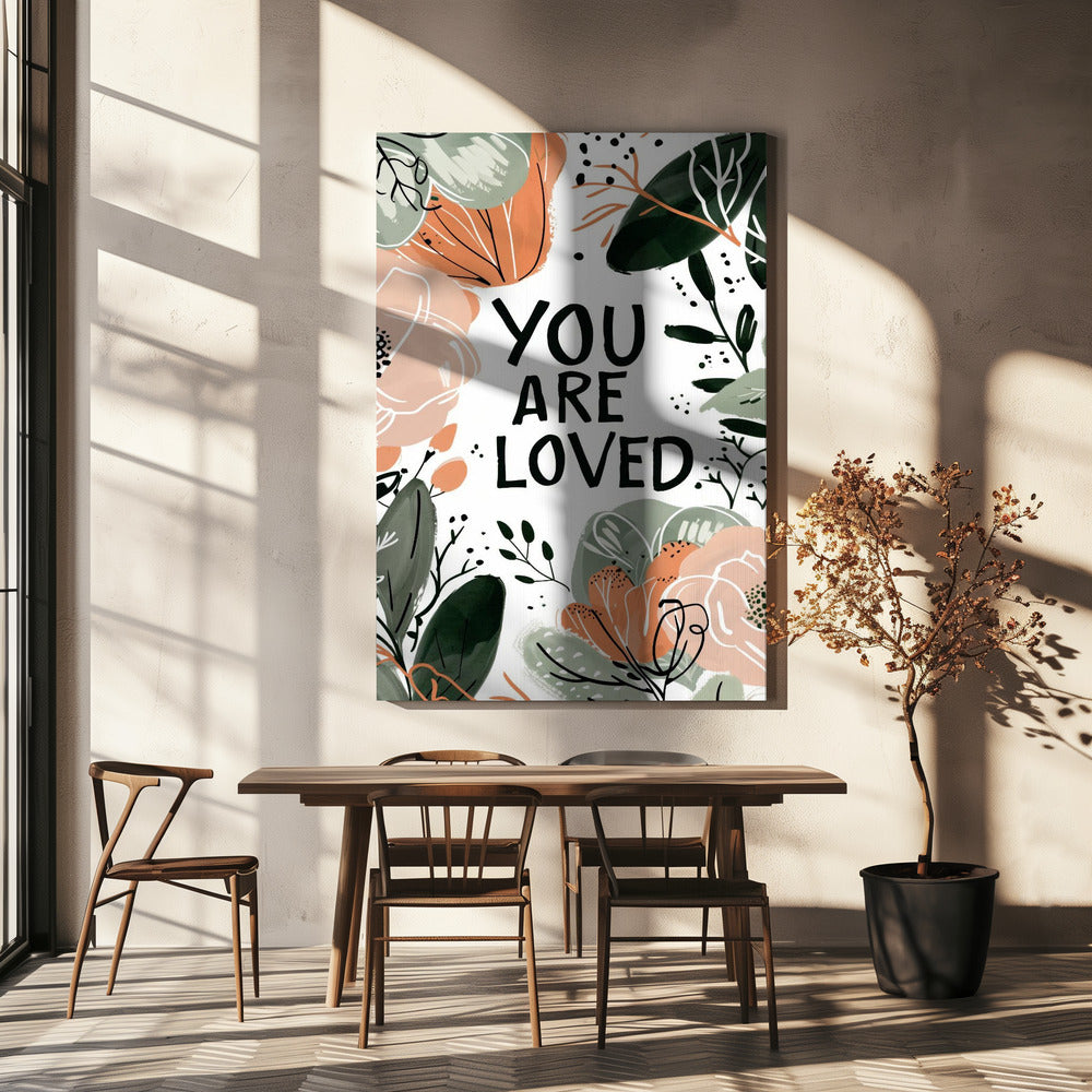 Bloemenbevestiging | Canvas