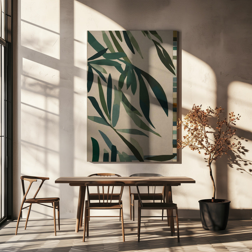Bladmozaïeken | Canvas