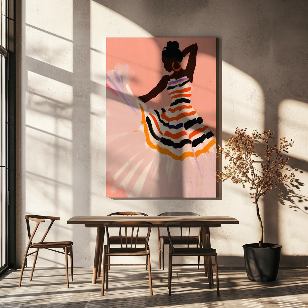 Dancer's Flourish | Canvas