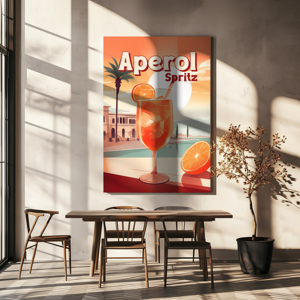 Aperol Spritz Tropisch | Canvas