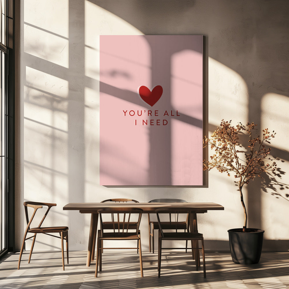 Jouw Alles Wat Ik Nodig Heb | Canvas